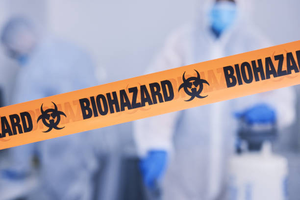 Professional Blood Cleanup technician working in West Point, KY